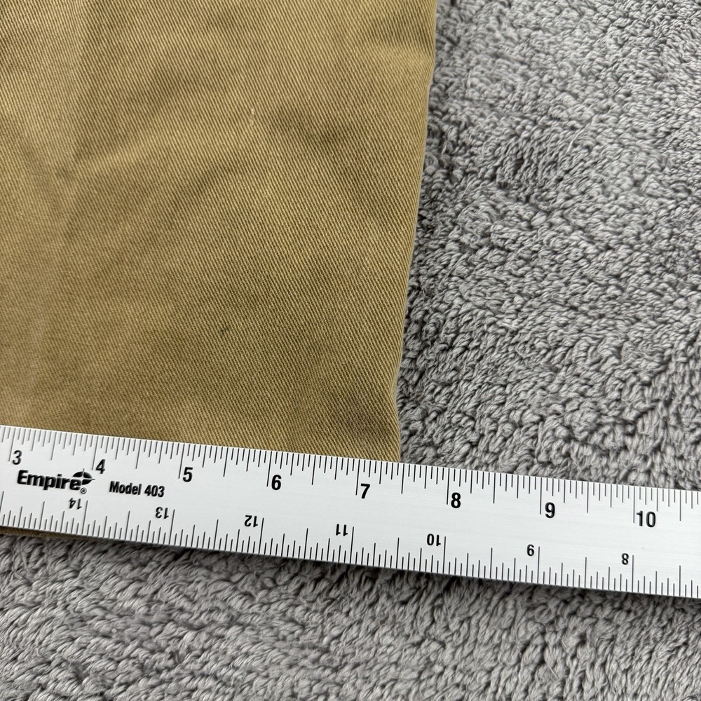 Levis 513 Slim Straight Jeans Mens 32x30 Beige Low Rise - Picture 7 of 14